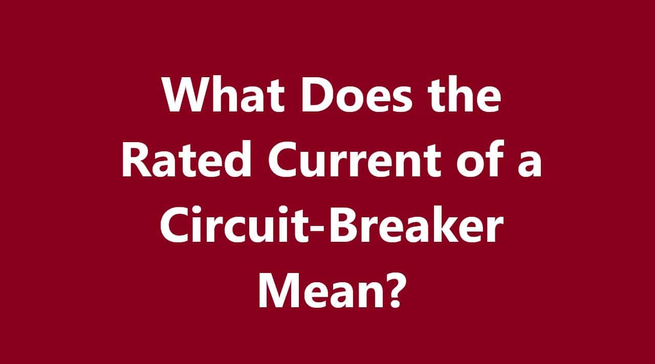 What Does Swd Mean On A Circuit Breaker