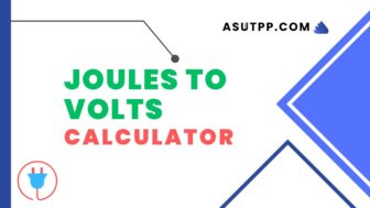 Joules to Volts Calculator