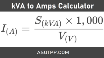 kVA to Amps Calculator