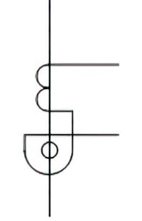 Bushing type current transformer. Form 2