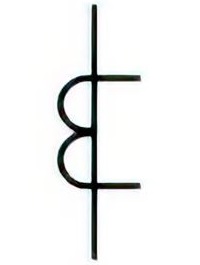 Current transformer, general symbol. Form 2