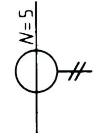Current transformer where the primary conductor forms five winding the primary. Form 1