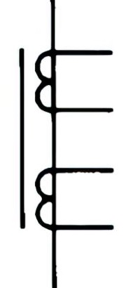 Current transformer with two secondary windings on one core. Form 2