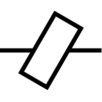 Ferrite bead ring symbol