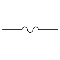 Flexible connection symbol