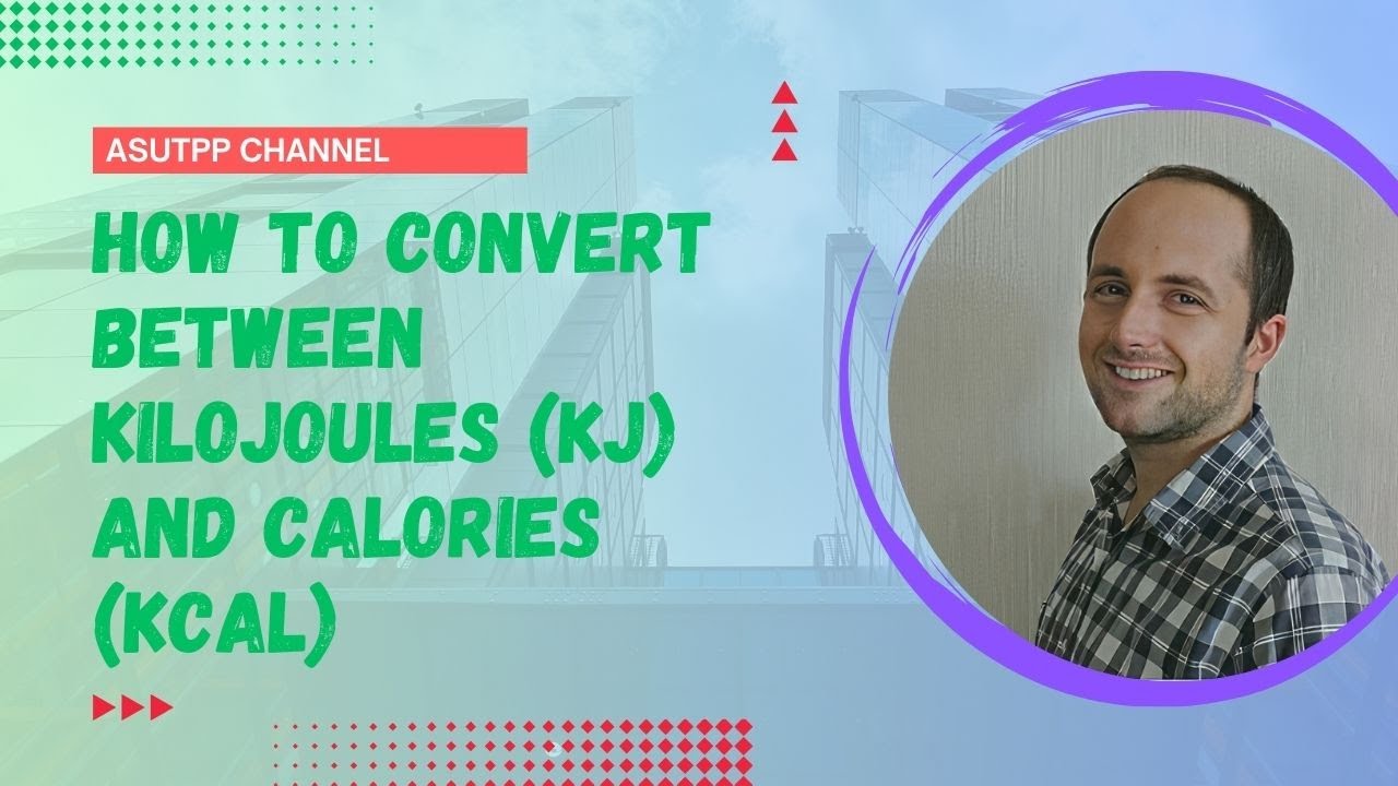 Video: How to Convert Between Kilojoules (kJ) and Calories (kcal)