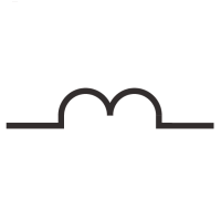 Inductance, medium symbol