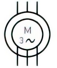 Induction motor, three-phase, with wound rotor