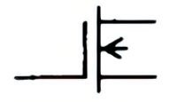 Insulated gate field effect transistor IGFET, depletion type, single gate