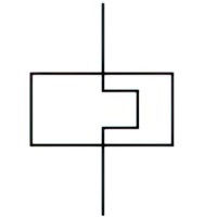 Operating device of a thermal relay
