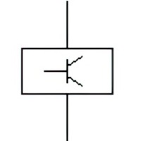 Operating device of an electronic relay