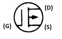 P-channel insulated-gate, depletion-type, single-gate, passive-bulk