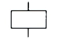Relay coil, general symbol