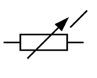 Resistor with continuous adjustability