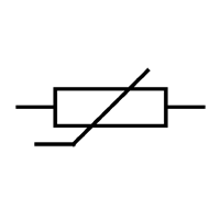 Resistor with non-linear inherent variability