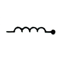 Series inductor and path open symbol