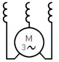 Series motor, three-phase