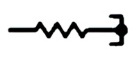 Series resistor and path short-circuited