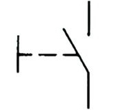 Switch, manually operated, general symbol