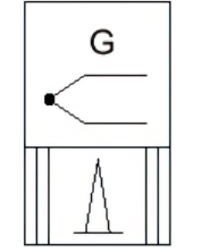 Thermoelectric generator, with combustion heat source