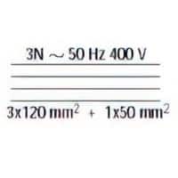 Three phase circuit symbol
