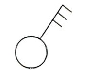 Three pole switch symbol